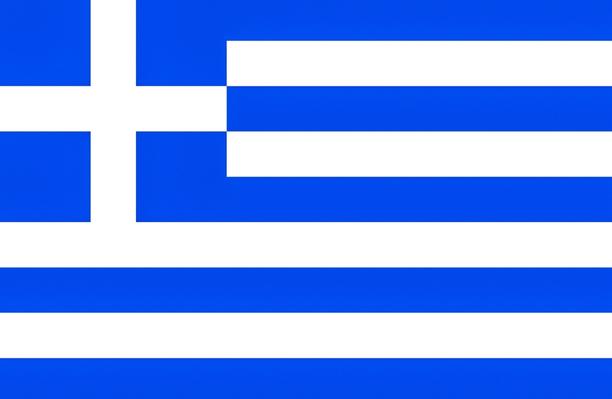 Flag of Greece. 