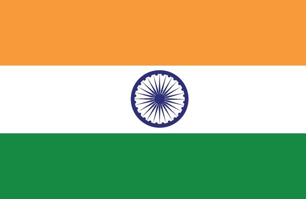 Flag of India. 