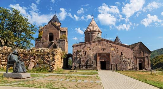 Armenian medieval monastery in Gosh village. 